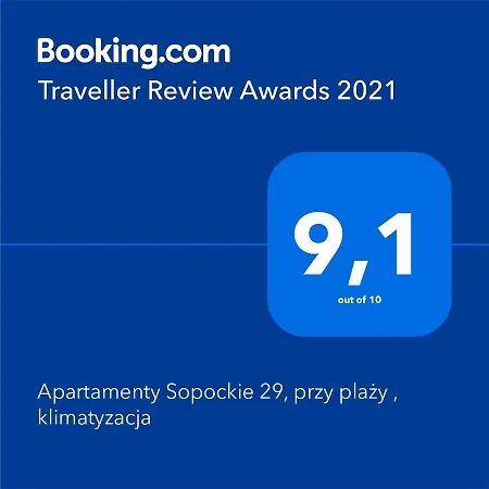 Apartment Sopockie 29, Przy Plazy , Klimatyzacja
